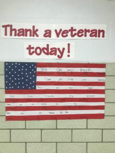 Elementary Students Honor Veterans 