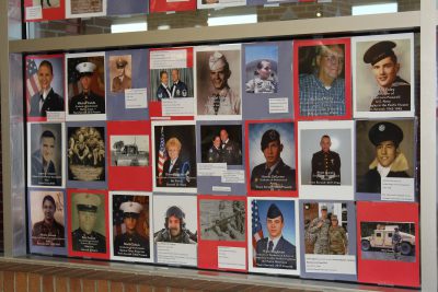 Wall of Veterans (NTSD Friends, Family and Graduates)
